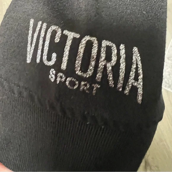 Victoria’s Secret sport black  hooded  pull Active Dress open back large - Picture 4 of 9